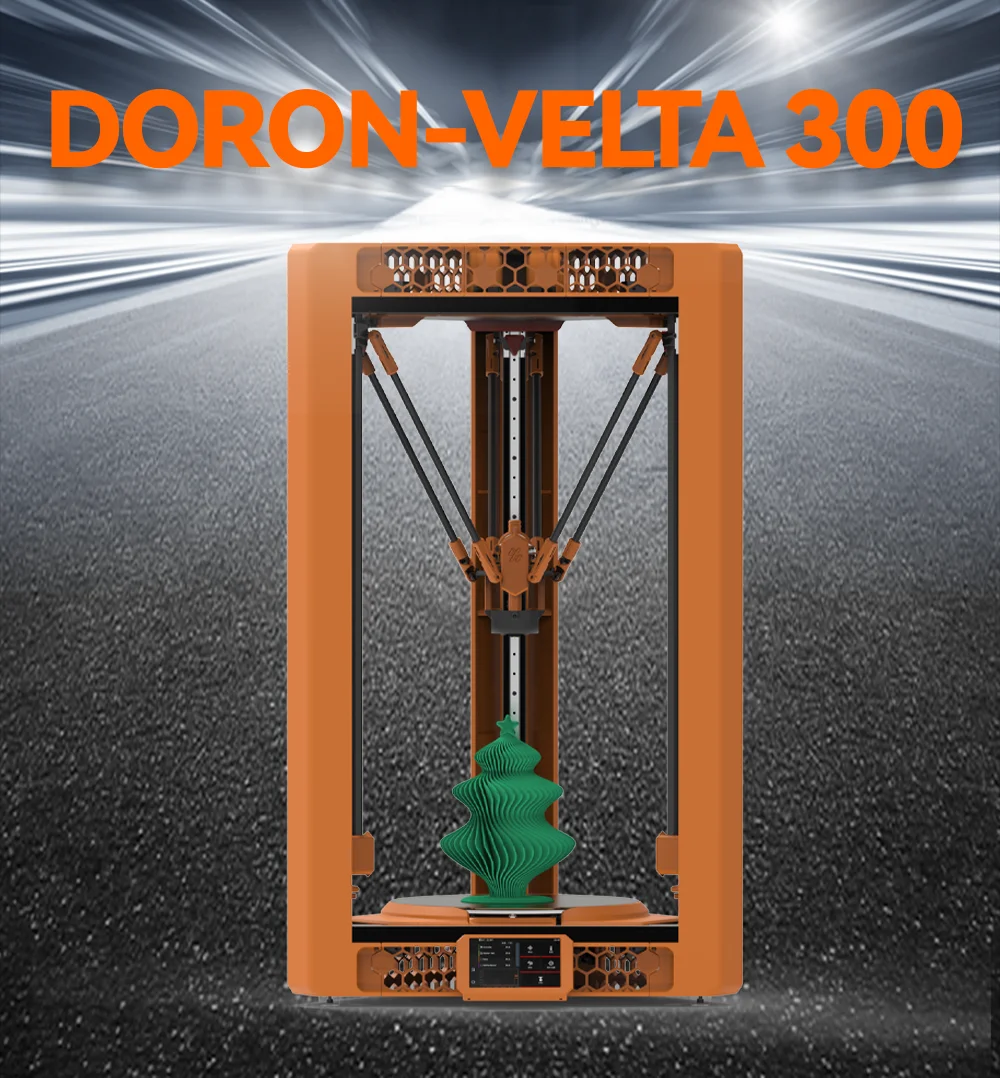 

FYSETC Doron VELTA 300 3D Printer With 5-inch Touchscreen And CNC Parts 300mm*300mm Two Motors Per Axis Velta 3D Printer