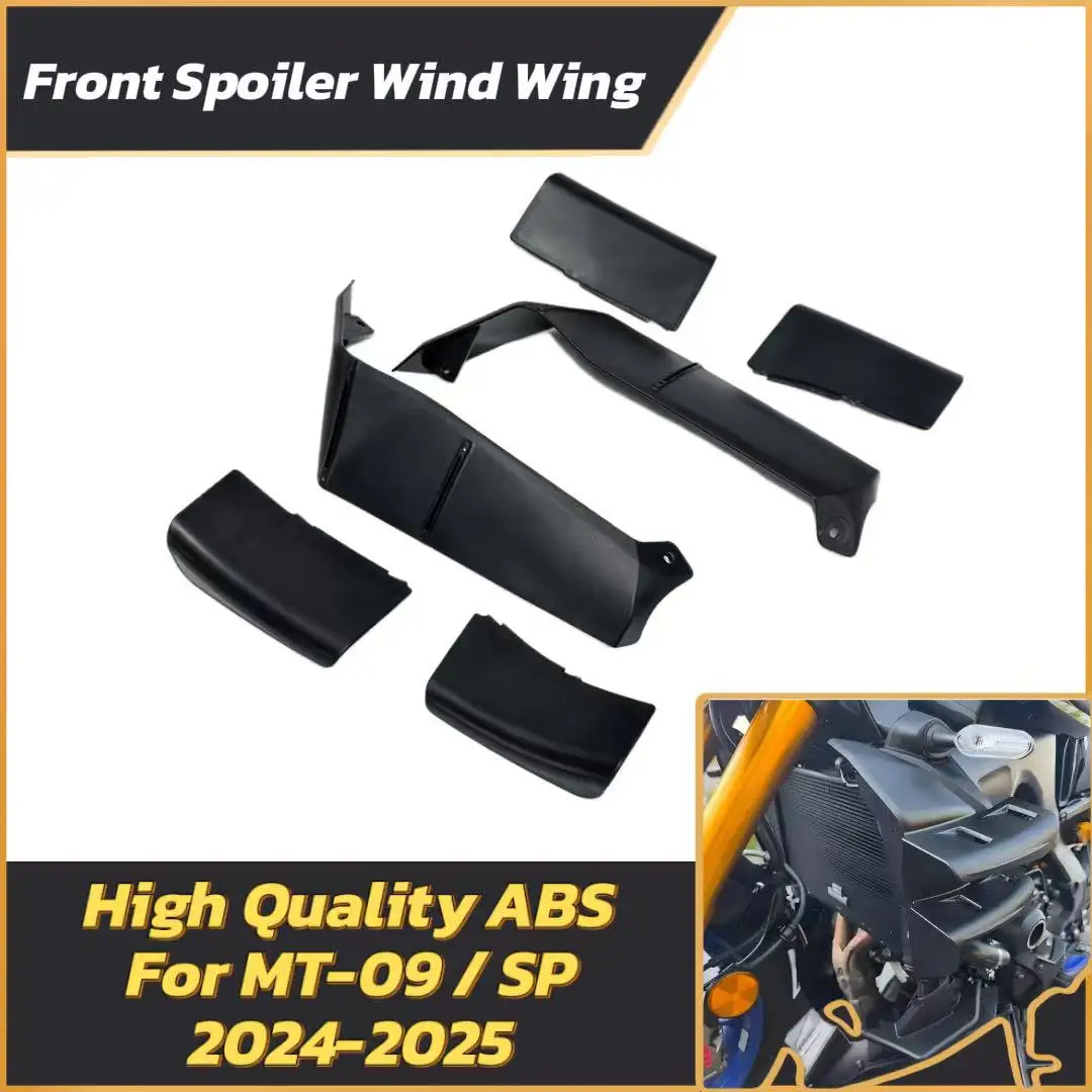 

Suitable For YAMAHA MT-09 / MT-09 SP 2024-2025 NEW High Quality ABS MT-09 Motorcycle Side Wing Side spoiler fixed wing fairing