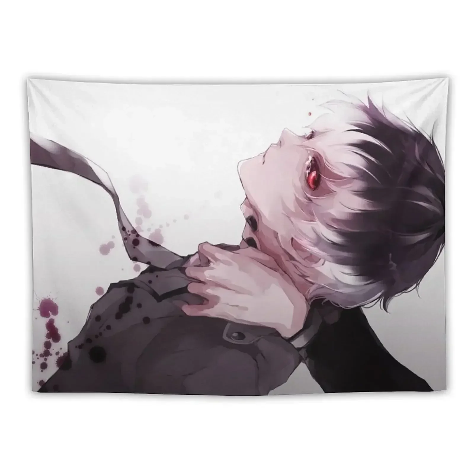 

Hiase & Ken Kaneki Tapestry Bedroom Deco Home Decorators Carpet On The Wall Tapestry
