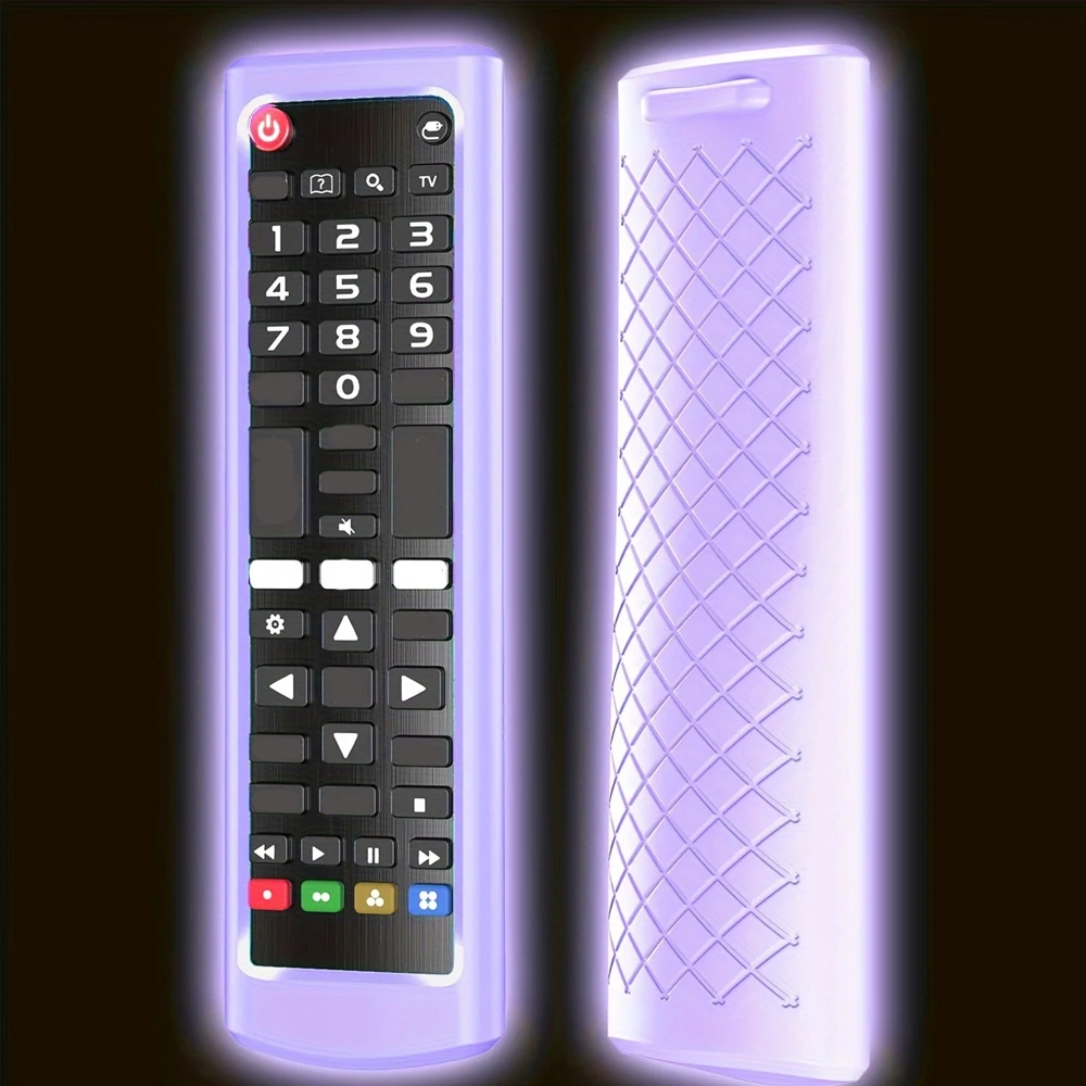 Leuchtende Silikon-Fernbedienungsabdeckung für die LG AKB-Serie – langlebige, rutschfeste Griffschutzhülle – stilvolles Zubehör für TV, Recorder – Detail 4