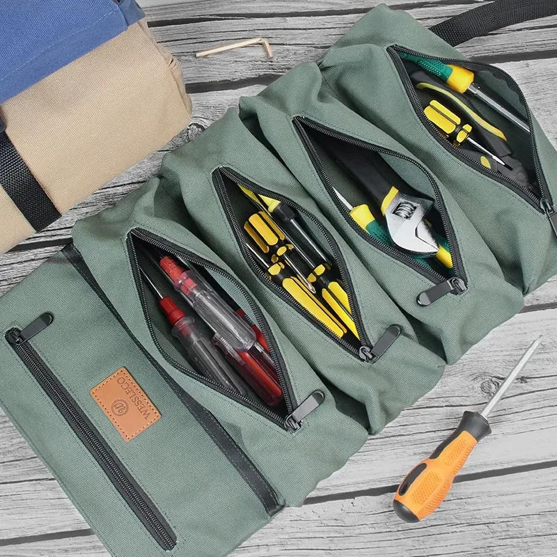 Portable Hardware Tool Bag Organizer Case Pouch Wrench Screwdriver Pliers Bag Case Carpentry Electrician Tool Storage Bag Case