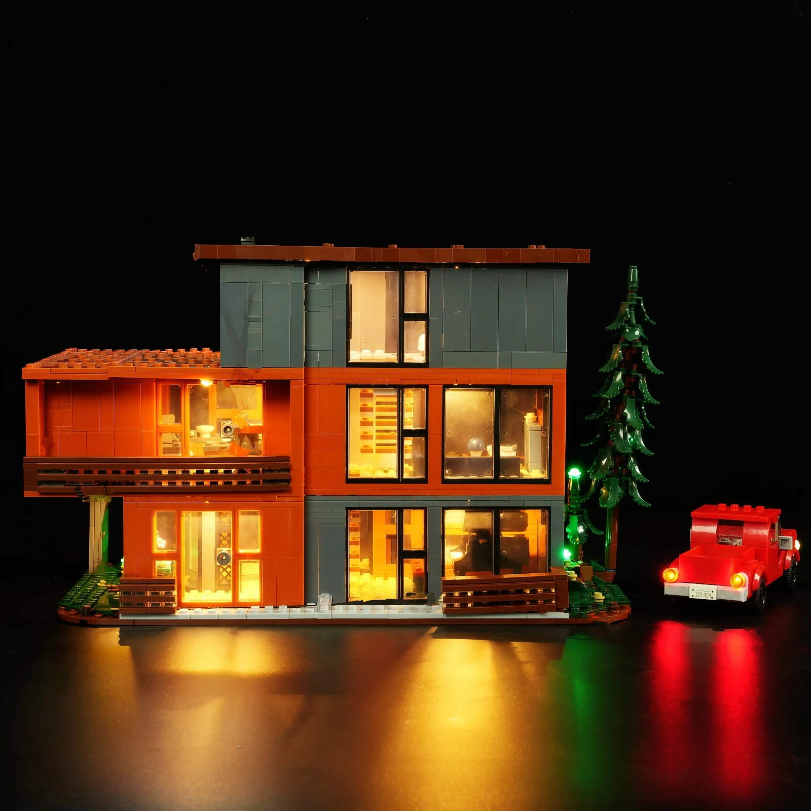 MAXCXT LED Light Set For LEGO 21354 Twilight The Cullen House DIY Decorative Lamp Not Include Building Blocks