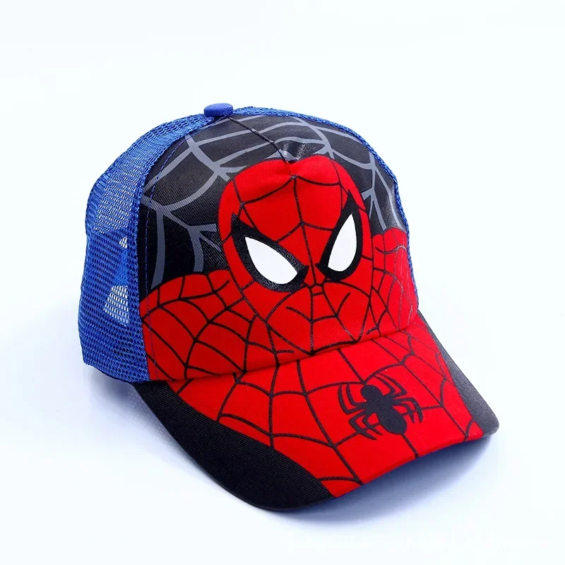 Spiderman Berretto da baseball Supereroe Periferico Ragazzi Ragazze Cappelli Puntelli Cosplay Cappello da sole Regalo per bambini Accessorio di moda 3-7 anni