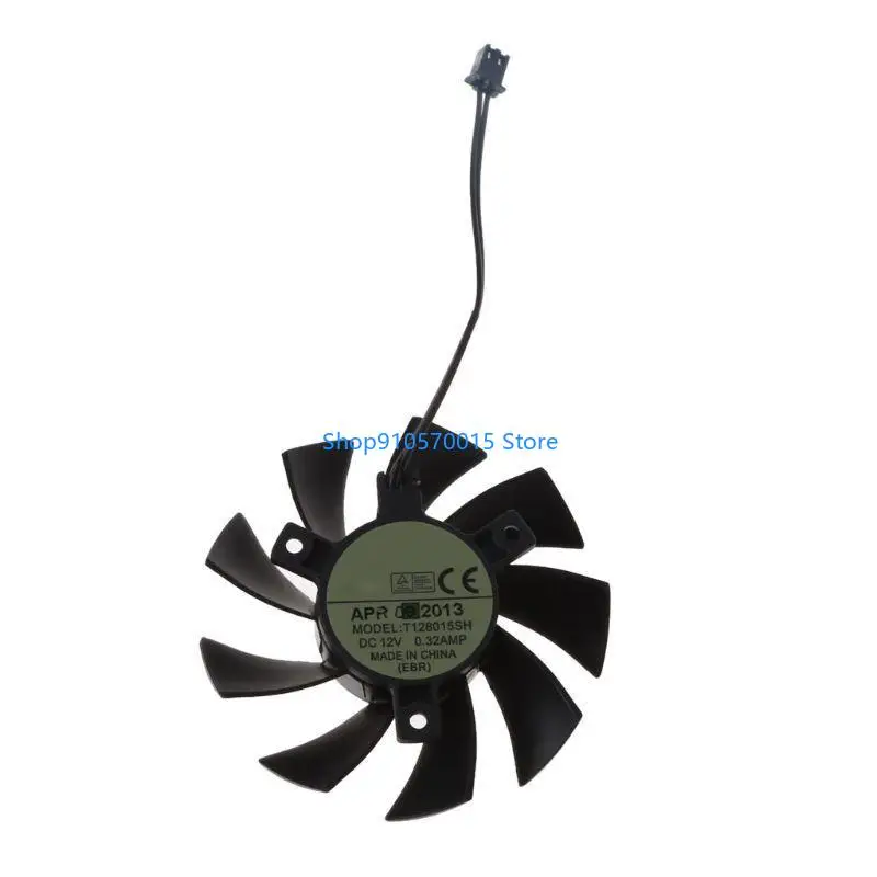 B95C T128015SH 75MM for DC 12V 0.32AMP Graphics Video Card Cooling for EVGA 650 650Ti GTS 450 Graphics Card Cooler F