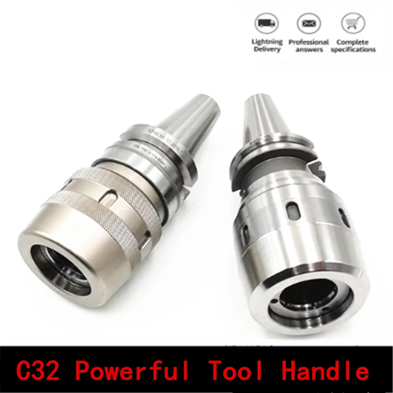 HOT 1 sztuk wysoka precyzja BT30 BT40 potężny uchwyt narzędziowy BT40-C32-105 mocny zacisk frezarski uchwyt narzędziowy CNC BT30-C32-105