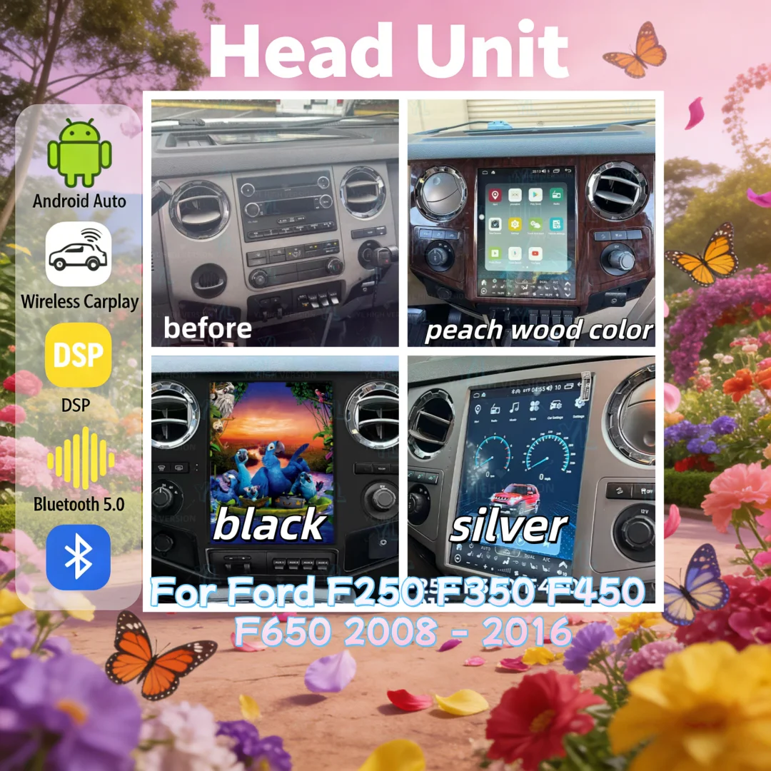 

Сенсорный экран для Ford F250 F350 F450 F650 2008-2016, Android автомагнитола, мультимедийный проигрыватель, GPS-навигатор, головное устройство, CarPlay