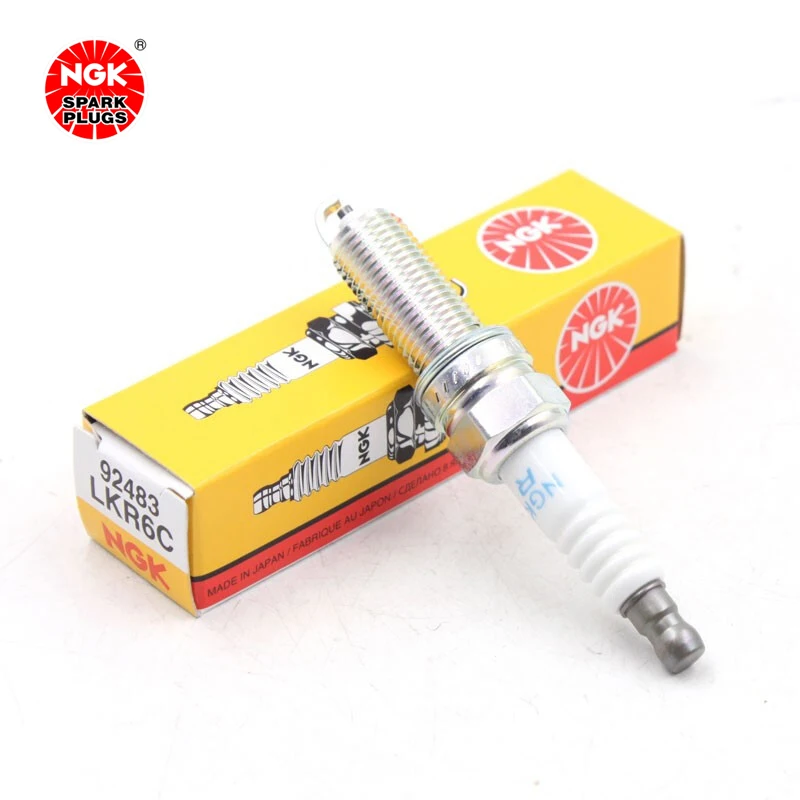 NGK nickel alloy spark plug LKR6C 92483 is suitable for Buick Inlong 1.5L Sail 31.3L1.5L（4PCS)