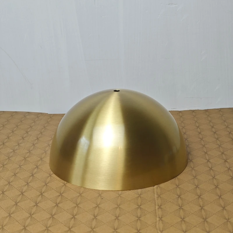 銅製半円形ランプシェード--複数のサイズ（200mm、250mm、300mm、350mm、400mm）