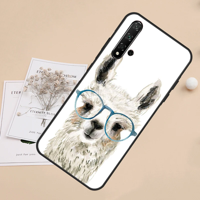 Lama Llama Alpaca Fundas For Huawei Nova 5T 10 9 SE 11i 8i 3i Y90 Y91 Y70 Y60 Y61 P40 Lite P60 P30 Pro Case