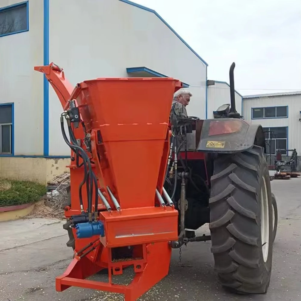 Tractor PTO Driven Wood Chipper BX42R BX62 BX92 Wood Shredder for Forest and Garden Cheap Machine