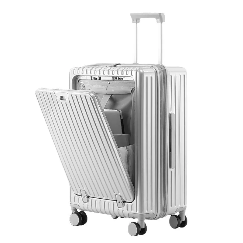 expansion case, women's trolley case 24-inch telescopic, password, lightweight