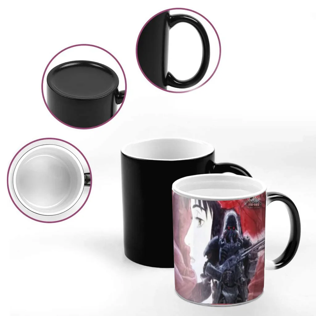 Jin Roh Classic One Piece Coffee Mugs And Mug Creative Color Change Tea Cup Ceramic Milk Cups Novelty Gifts