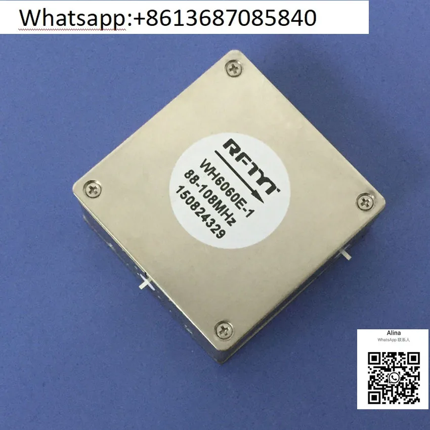 RFTYT WH6060E VHF Embedded Circulator Frequency 80-400MHz optional   Interface SMA-KKK