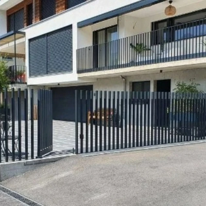 

Steel Aluminum Fence Balustrade Handrail For Park School Terrace Garden Wall Custom Wrought Iron Railing Durable Security New