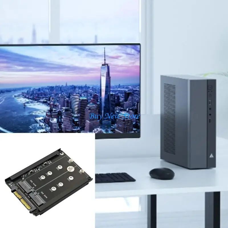 

20CE M.2 NVME SSD M B SSD to U.2 SFF-8639 Adapter PCIe Converter Desktop