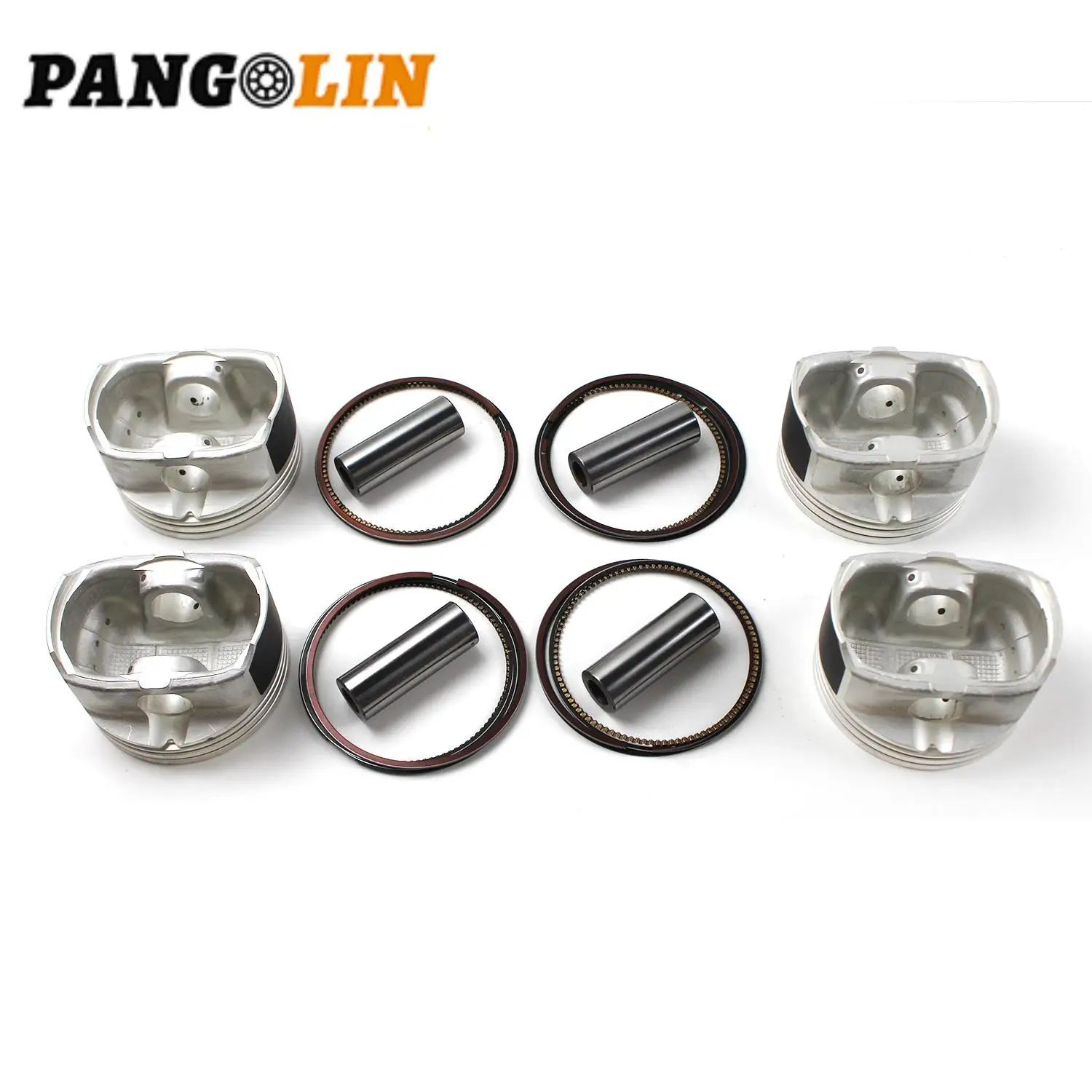 

4pcs G4KE 2.4L Engine Pistons Rings Set 23410-2G200 23040-2G200 For 2007–2019 Hyundai Kia Sonata Sorento 23410-25201 23410-2G201