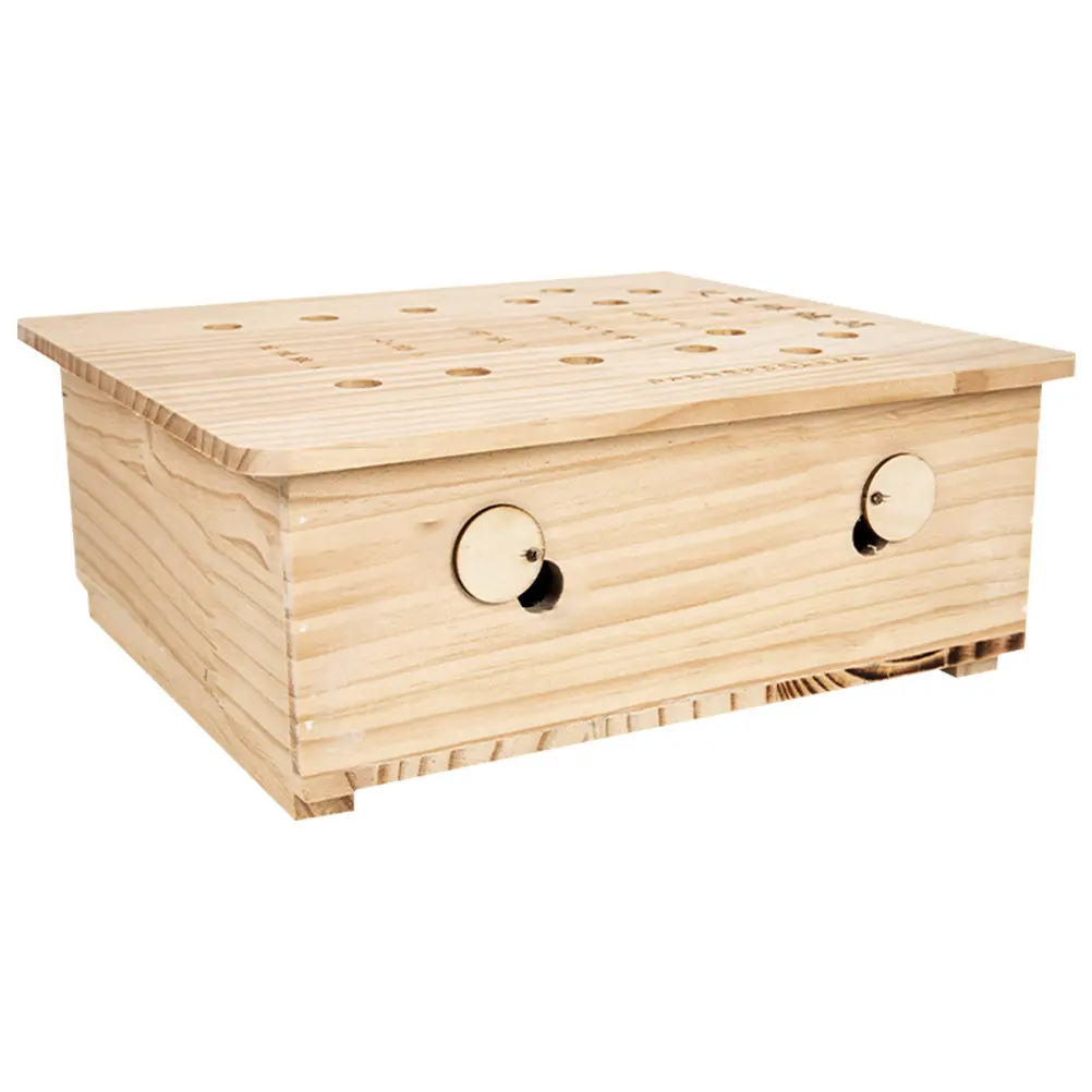 

Портативный деревянный мокса-бокс для домашнего использования: устройство для терапии ног, держатель для моксы, легко хранить и использовать