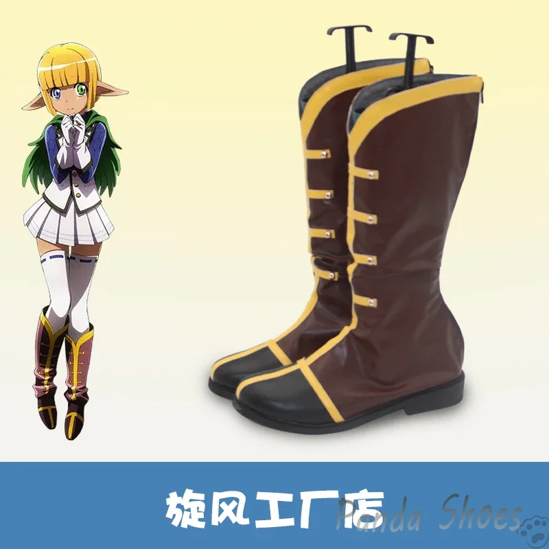 Anime Overlord Mare Bello Fiore Cosplay Shoes Anime Cos Comic Cosplay Costume Prop Shoes for Con Halloween Party