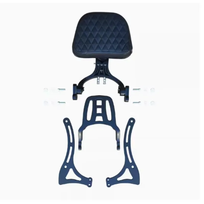 

STLF 23 Models Retractable High Rebound Foldable Backrest Shelf for Straddle Motorcycles Aluminum Alloy Seat Backrests for Lifan