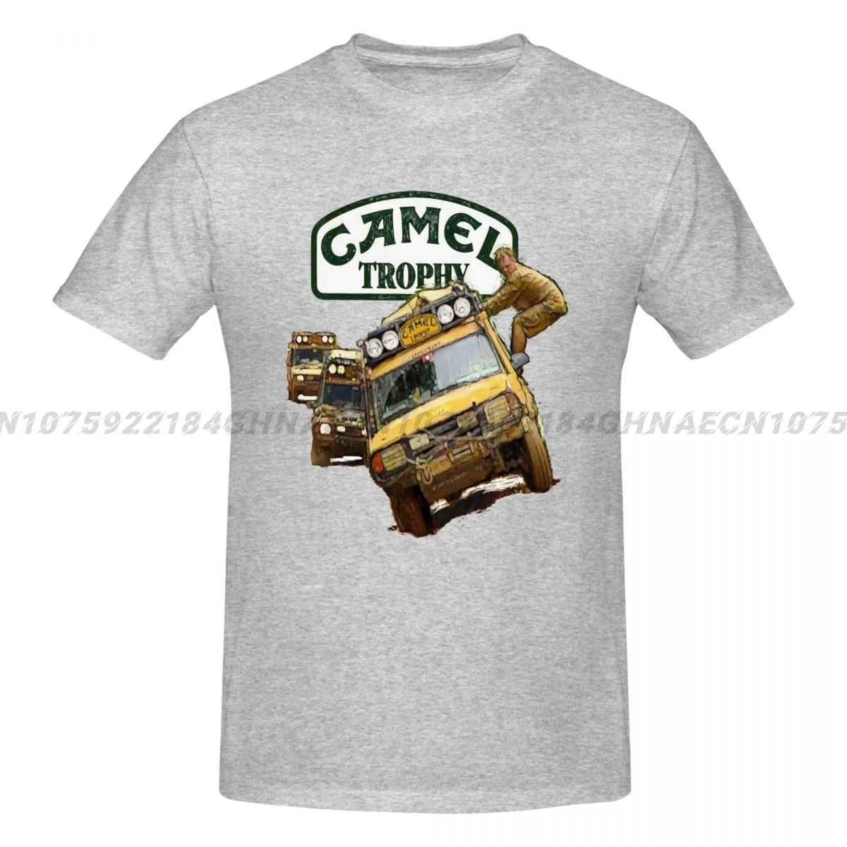 Camel Trophy Retro Men\'s Cotton Comfortable Breathable Casual Fashion T-Shirt Outdoor Street Clothing for Men Y2K Streetwear