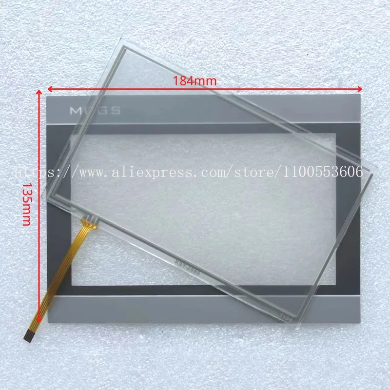 

New Touch Screen Panel Glass Digitizer for MCGS TPC1073GH Touchpad + Protective Film