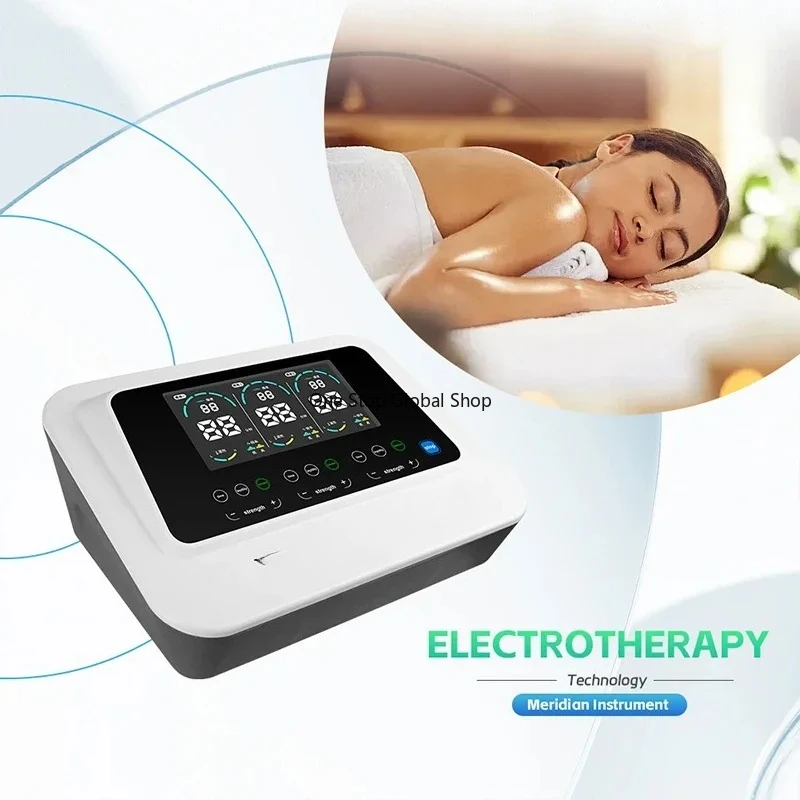 Bioelectric Bioenergy DDS Meridian Massage Therapy Machine for Body Pain Relief Muscle Relaxation and Scalp Massage