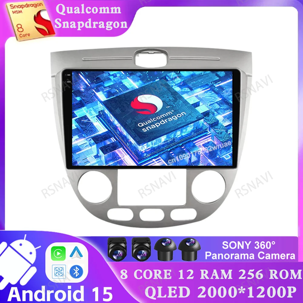 

Android 15 for Chevrolet Lacetti J200 Buick Excelle HRV 2004 2005 - 2013 Navigation 4G LTE Car Radio BT Viedo Player Stereo
