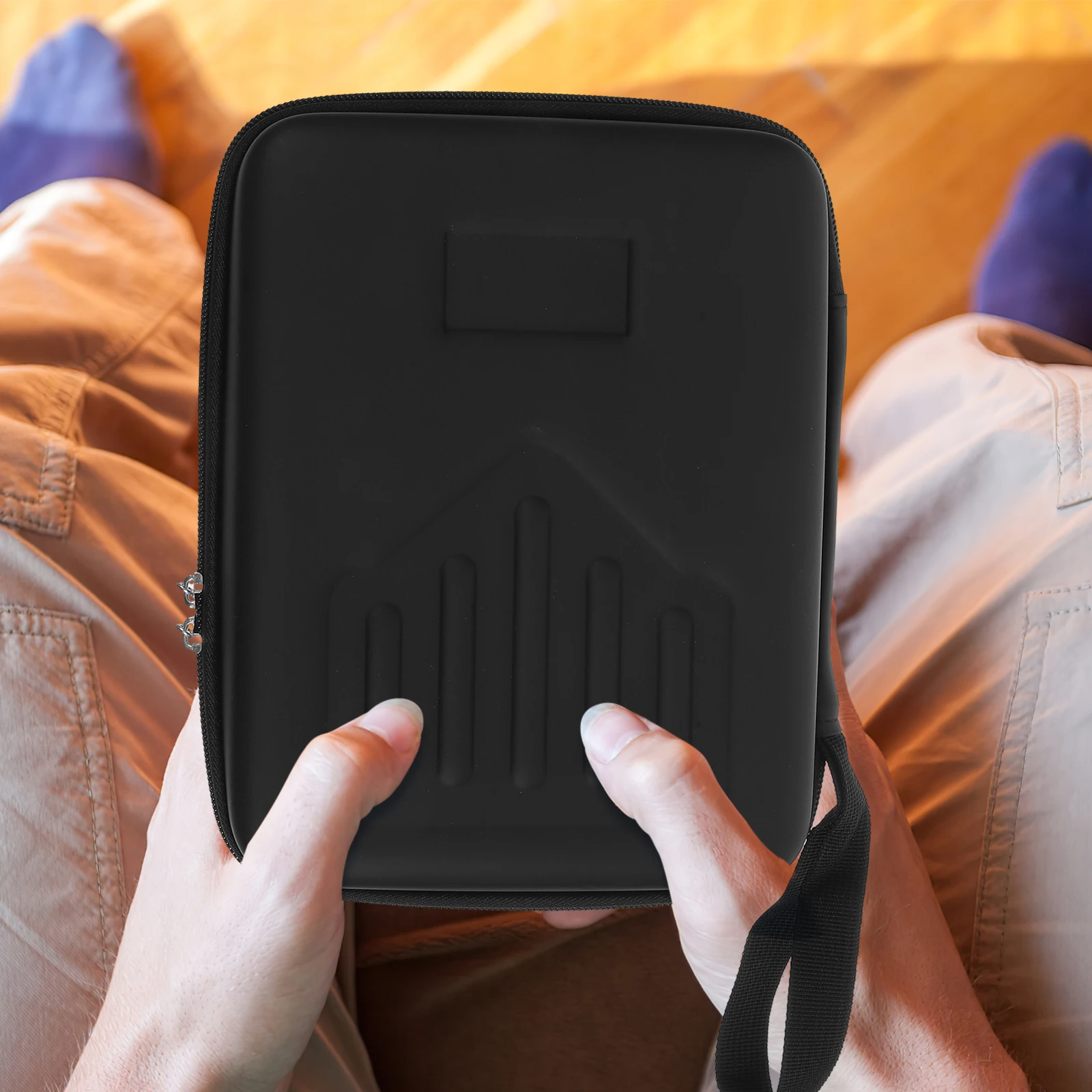 

Kalimba Case Thumb Piano Storage Box Shockproof Bag Protective Container Eva Pouch Portable Instrument Accessory Durable