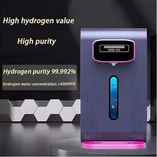 Portable Electric Hydrogen Water Machine Convenient for Travel Fitness Boosting Immunity with Rich Hydrogen Plastic Housing
