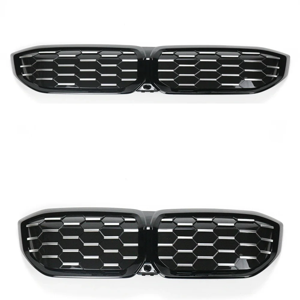 For BMW 3 Series I3 2023 Years Grille Car Modification Babysbreath Auto Accessories Radiator Grid Grille Semisilver