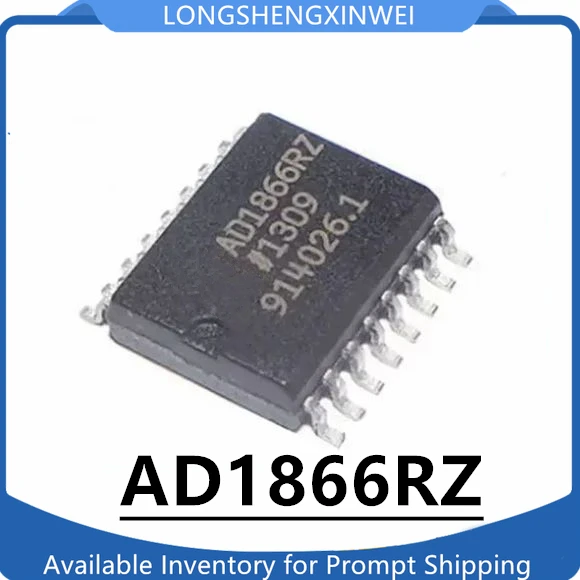 1PCS AD1866RZ AD1866R Single Power Dual Channel 16 Bit Audio DAC Chip SOP-16 Brand New
