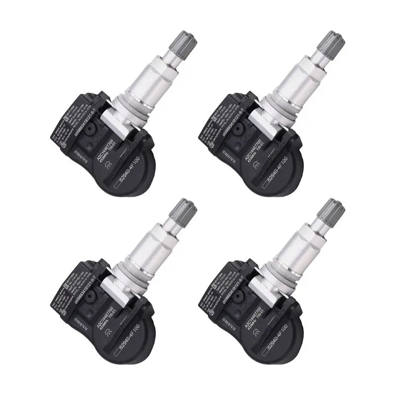 

A98M Tire Pressure Sensor Kit- 4 Pieces Of 52940-4F100 433Mhz Models For Grand Starex H-1 Wagon 2015-2018 529404F100