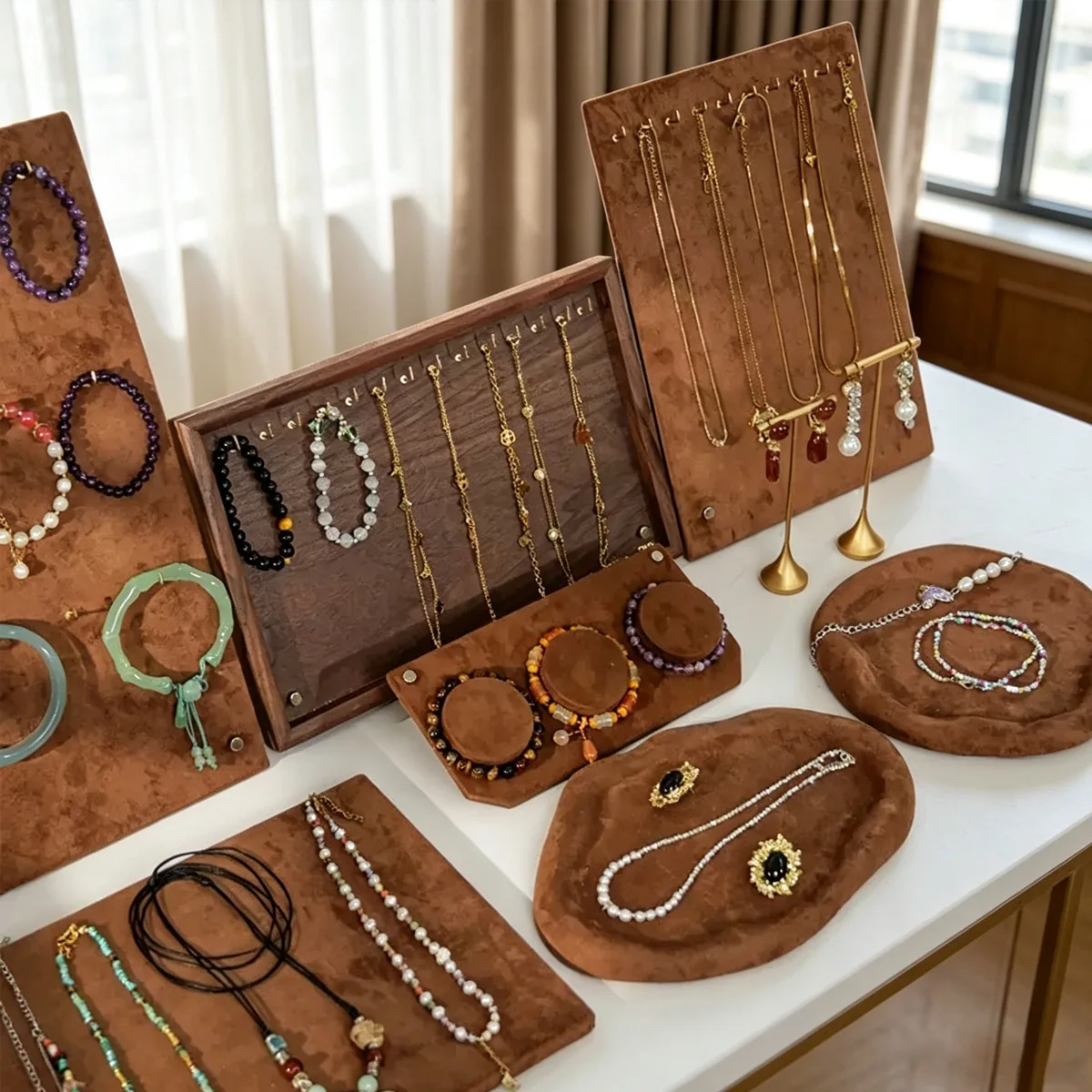 jewelry-display-stand-bracelet-bracelet-earring-stand-live-stream-window-display-shooting-props