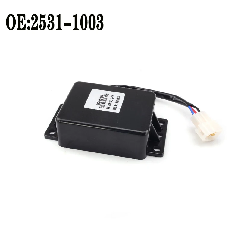 

Applicable to Doosan Daewoo excavator 25311003 DC circuit breaker relay direct current converter 2531-1003 made in China