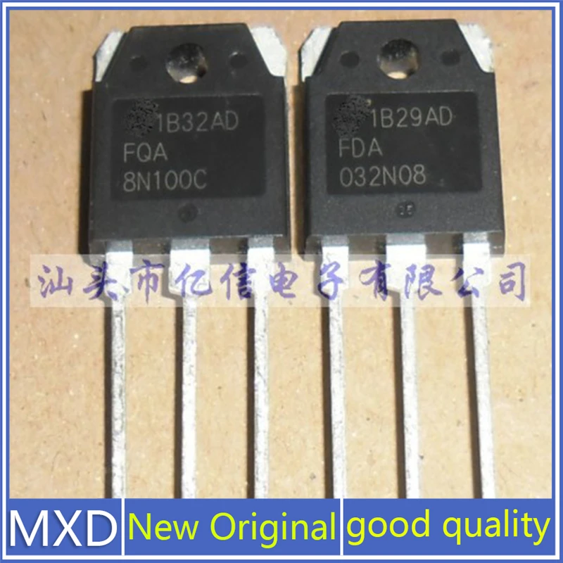 

5 шт./лот, новая оригинальная полевая трубка высокой мощности FQA8N100C FDA032N08 TO-3P, в наличии, хорошее качество