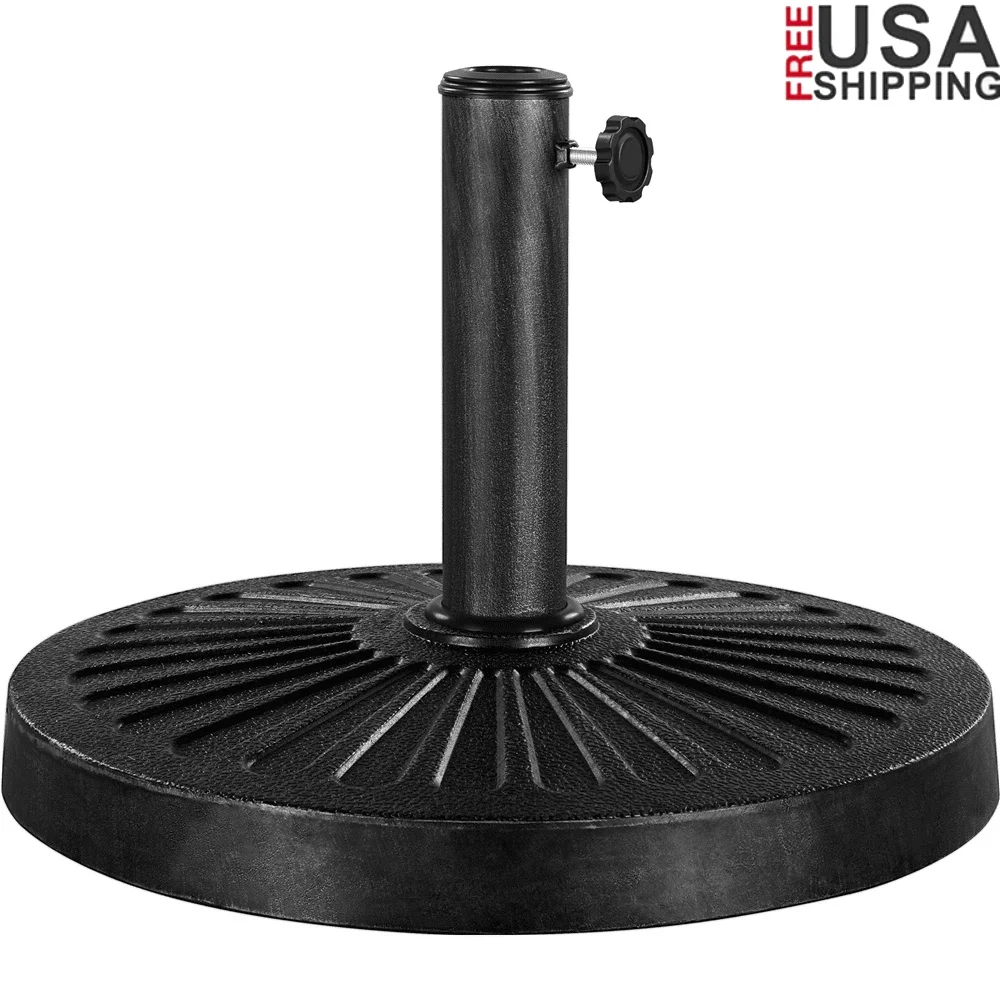 

Сверхмощная железная основа для зонта для патио, 30 фунтов, 18-дюймовая прочная устойчивая к атмосферным воздействиям подставка, столбы 1,5 1,9 дюйма, для использования на открытом воздухе