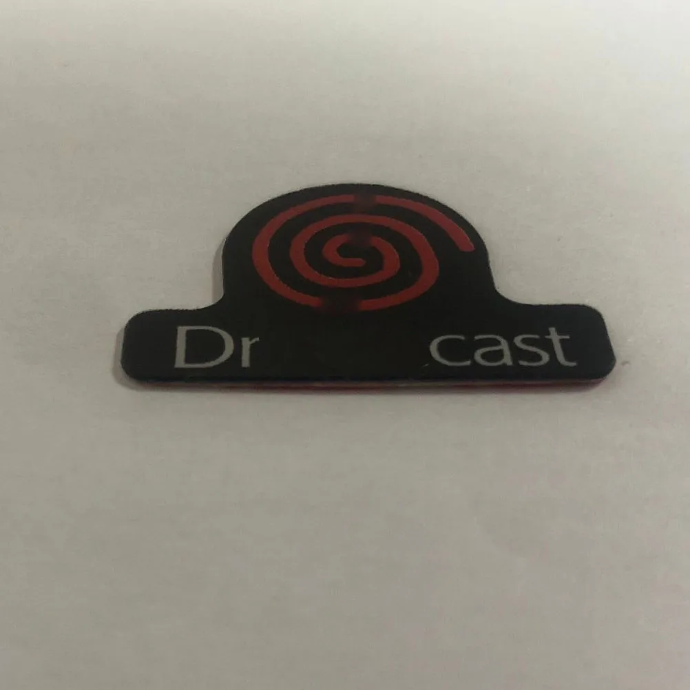 High quality Plastic Label  stikers for sega dreamcast DC  repair replacement