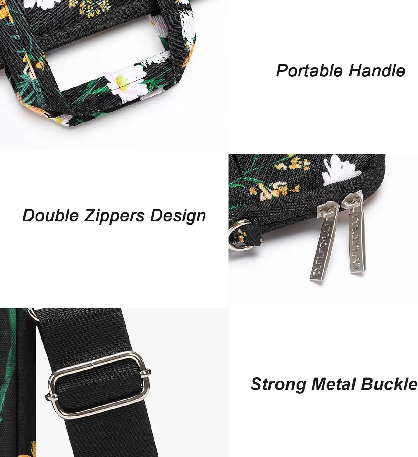 Laptop Bag for Women Men 13.3 14 15 16 17.3 inch Shoulder HandBag for MacBook Air Pro Dell HP Lenovo Asus Notebook Messenger Bag