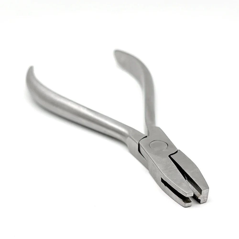 Stainless Steel Orthodontic V Stop Loop Bending Plier for Archwire Forming in Dental Lab and Clinic