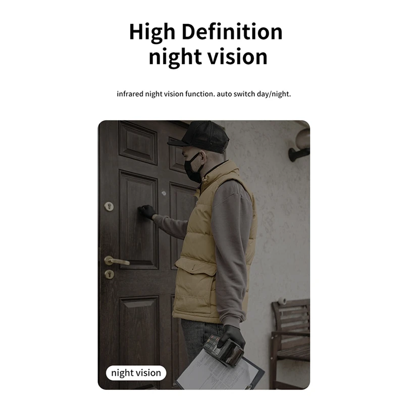 X9 Wireless Visual Doorbell Intelligent Household Ringing Visual Call Variable Voice Intercom Real-Time Viewing Reminder