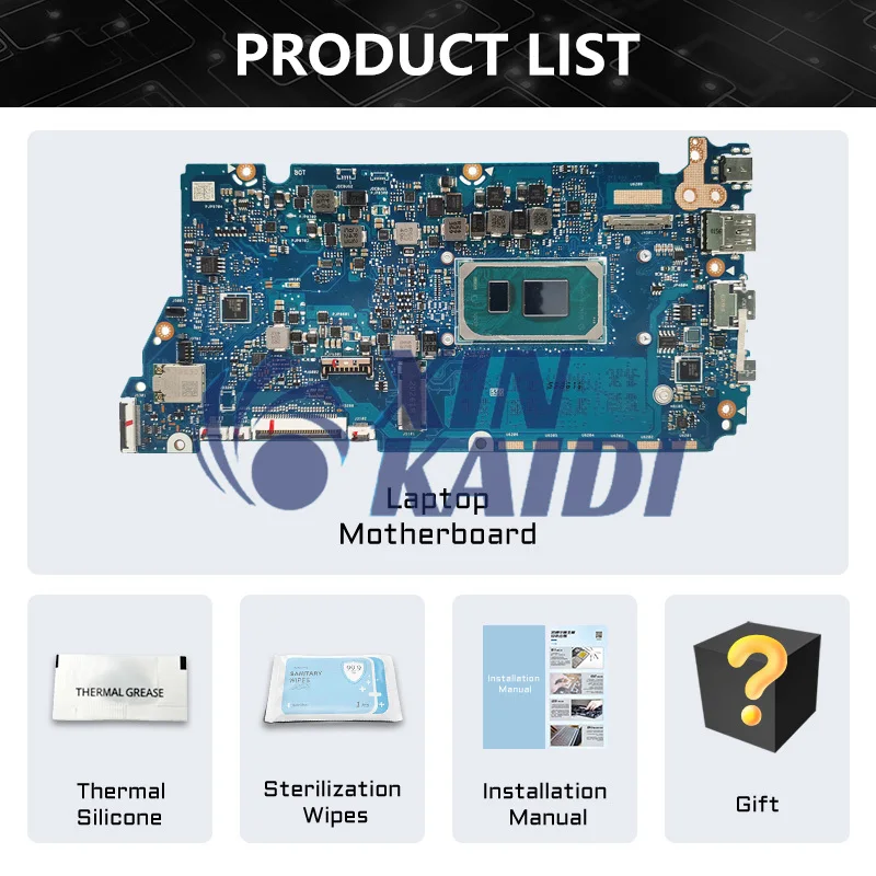 Notebook Mainboard For ASUS VivoBook X321EA I333E S333E  Laptop Motherboard i5-1135G7 i7-1165G7 CPU 8G 16G RAM Systemboard