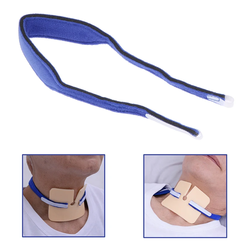 1pc Medical Univerual Bronchial Endotracheal Tube Fixation Device Widen Tracheostomy Belt Holder Support Brace Fixed