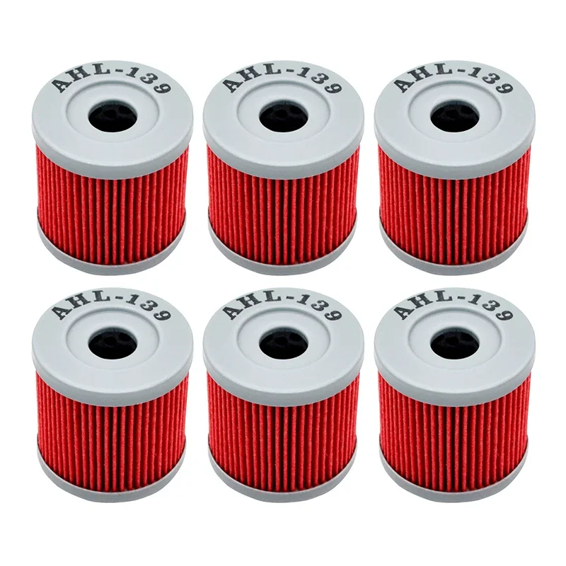 

1/2/4/6pcs Motorcycle Oil Filter Cleaner 16510-05240 For Suzuki LT-Z400 LT-R450 DR-Z400 For Kawasaki KFX400 For Arctic Cat 400