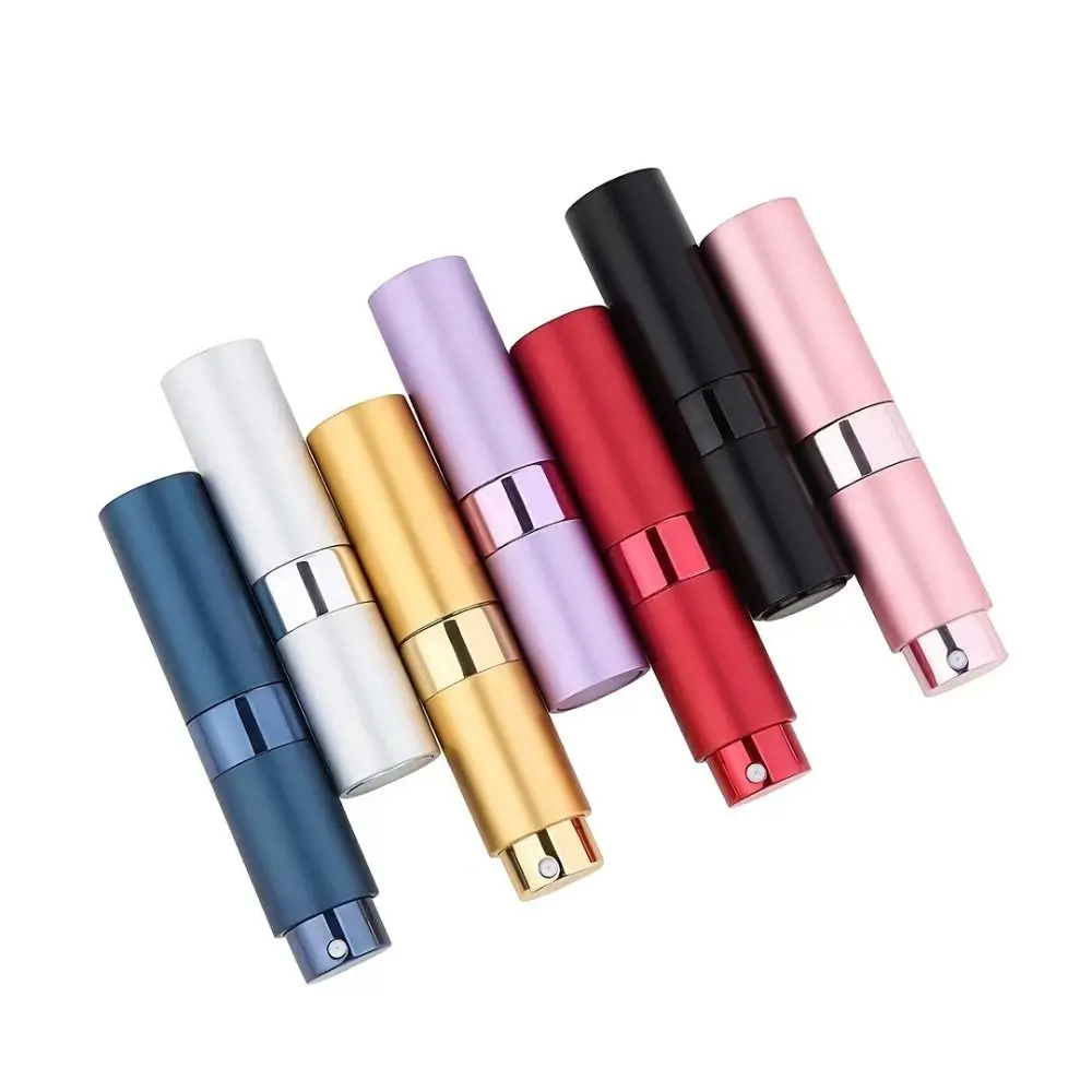 Travel-Friendly Design Bottle8ml 8ml Metal Aluminum Perfume BottleFilling Perfume Bottle Nano Nozzle Fine Mist Spray Bottle