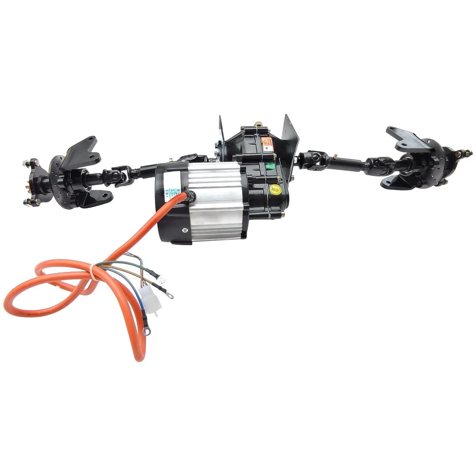 

Electric Front Drive Axle Kit 48V 1000W Differential Motor for ATV Go Kart