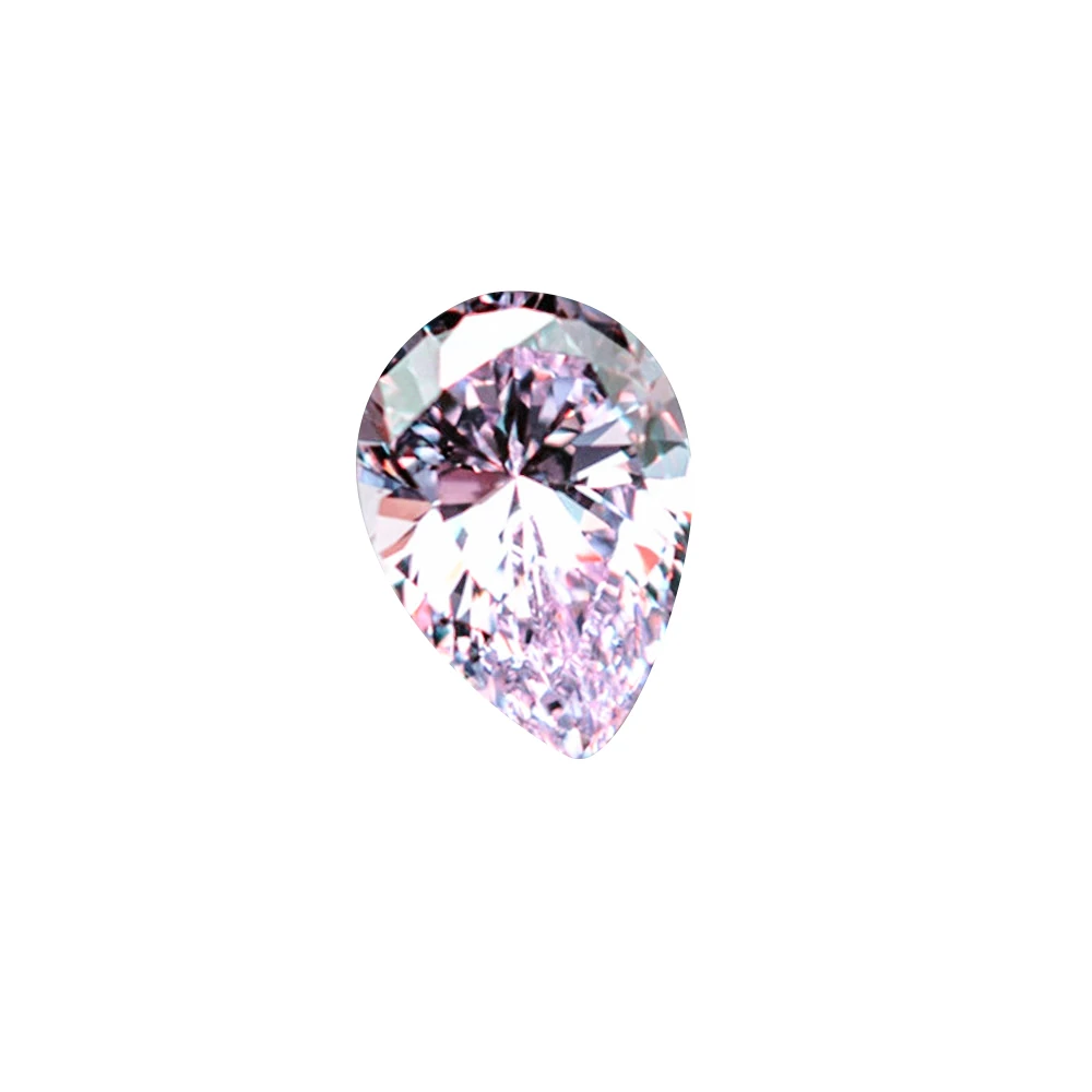 

Grade AAA Light Pink Cubic Zirconia Pear Shaped Gemstone Teardrop Cut Cubic Zirconia Multiple Sizes to Choose