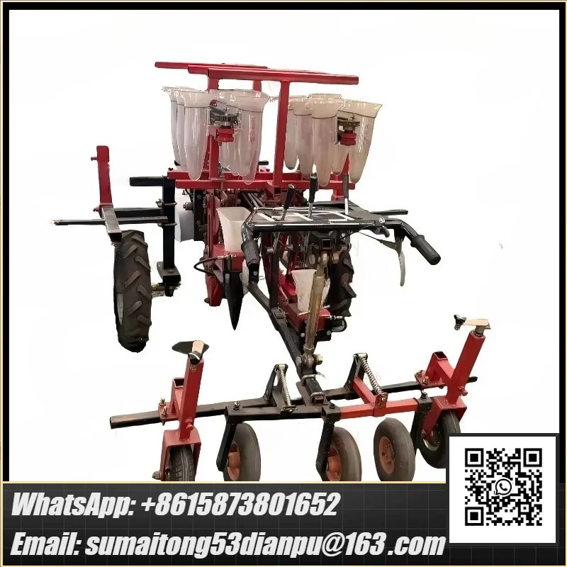 High Productivity Motorized Green Onion & Tomato Transplanter Vegetable Seedling Machine for Sale