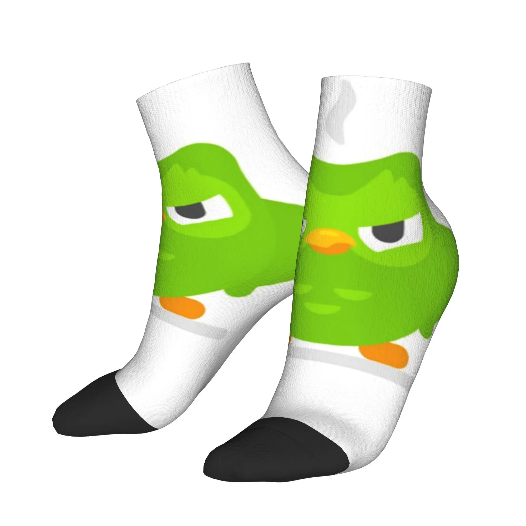 

Носки Duolingo Owl Duo, чулки высокого качества в стиле Харадзюку, всесезонные носки, аксессуары для мужчин и женщин, подарки