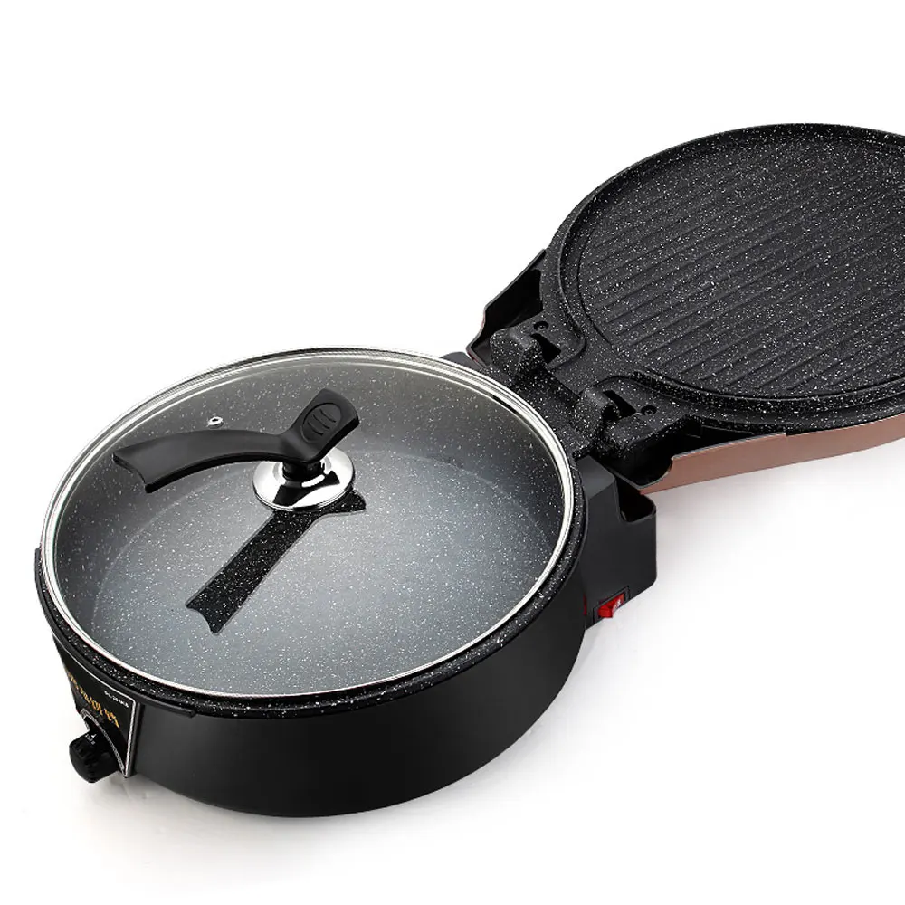 

Double-sided Pancake Pan Barbecue Machine Household Double-sided Heating Pancake Machine Electric Baking Pan