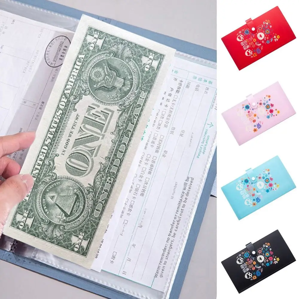 Get Rich Overnight 20 Envelopes Money Saving Challenge 20 Envelopes Binder Money Collection Book PU Material Portable
